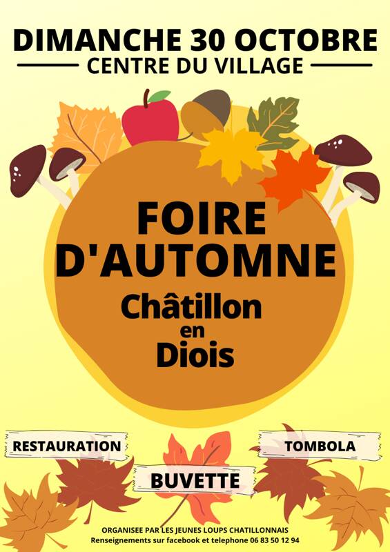 Foire d'automne à Châtillon en Diois