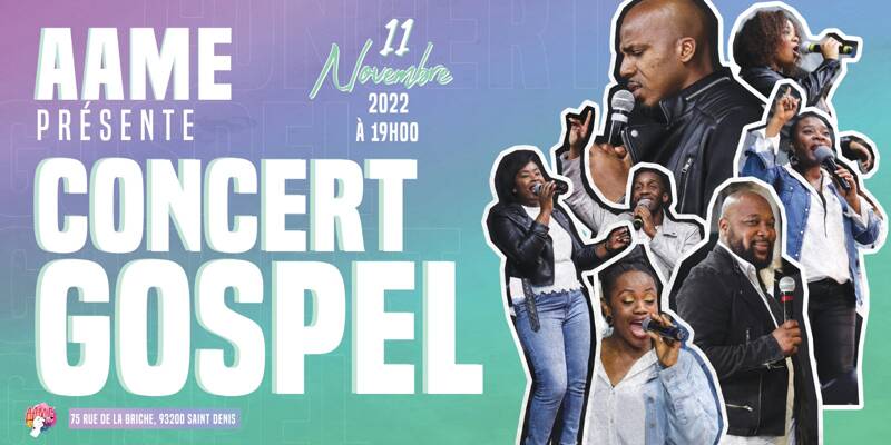 Concert Gospel avec la chorale AAME