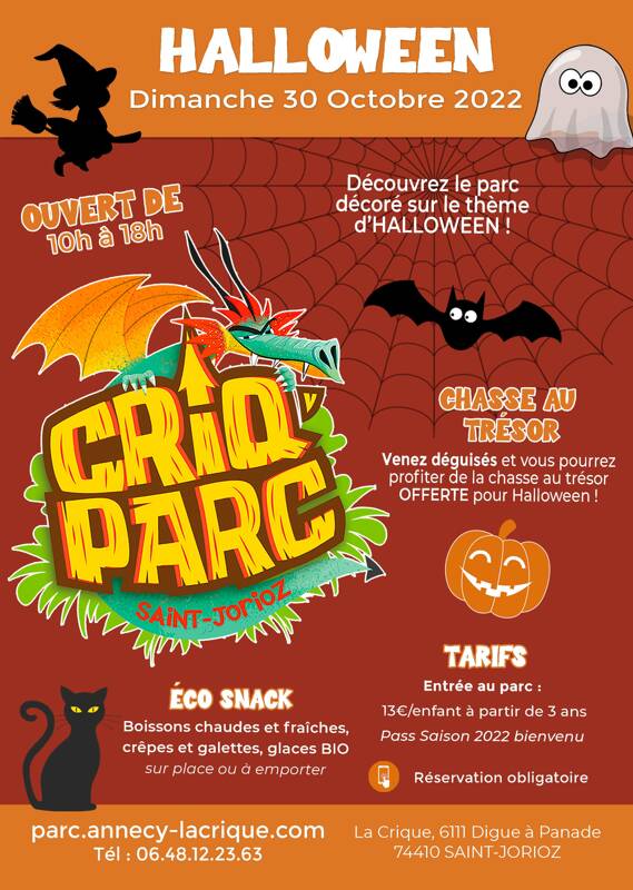 Halloween au Criq'Parc