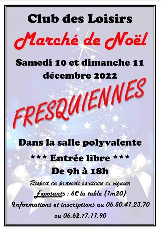 Marché de Noël à Fresquiennes