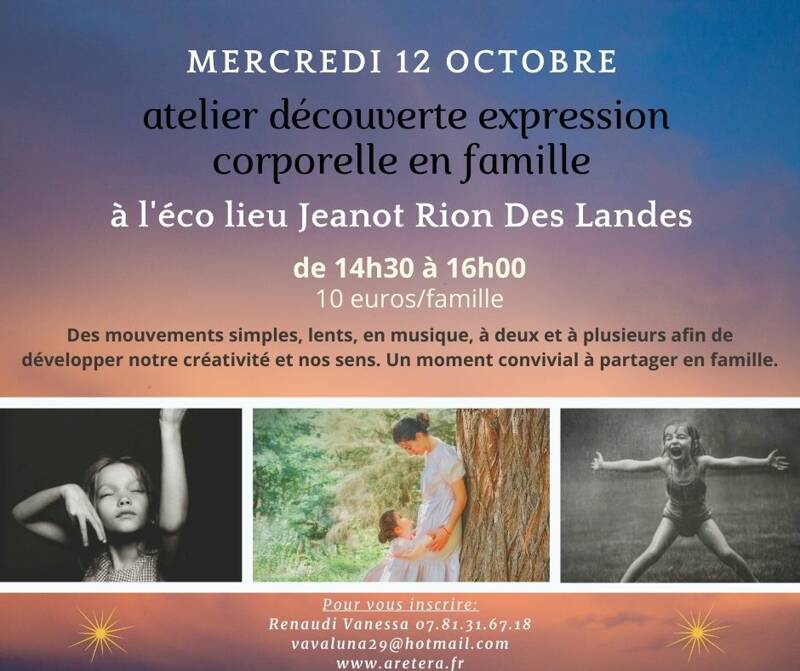 atelier expression corporelle parents enfants