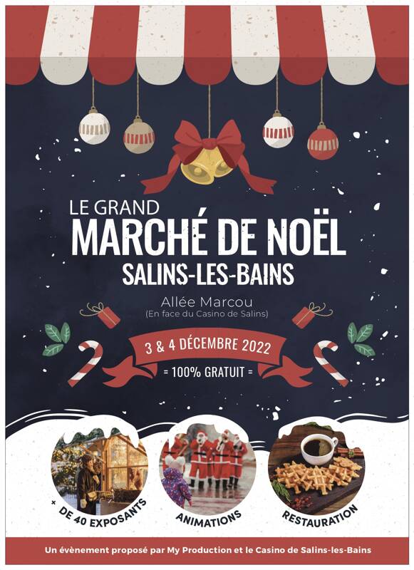 Le Grand Marché de Noël de Salins-les-Bains