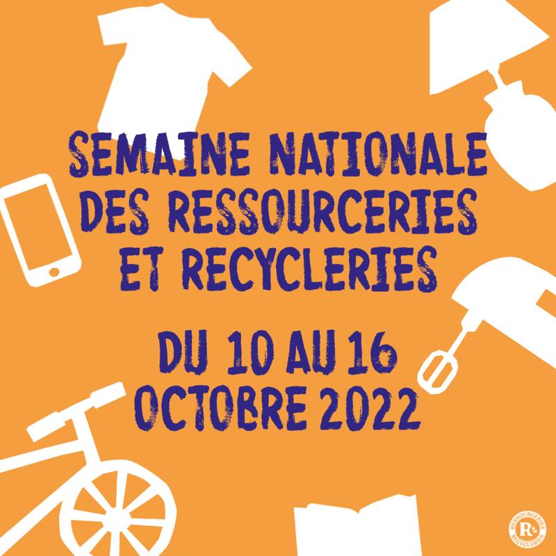 Semaine Nationale des Ressourceries et Recycleries