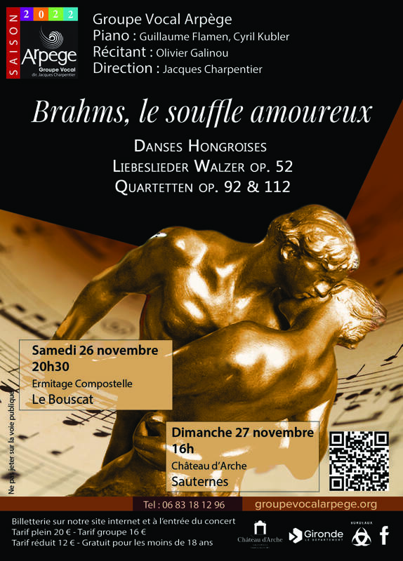 Brahms, le souffle amoureux