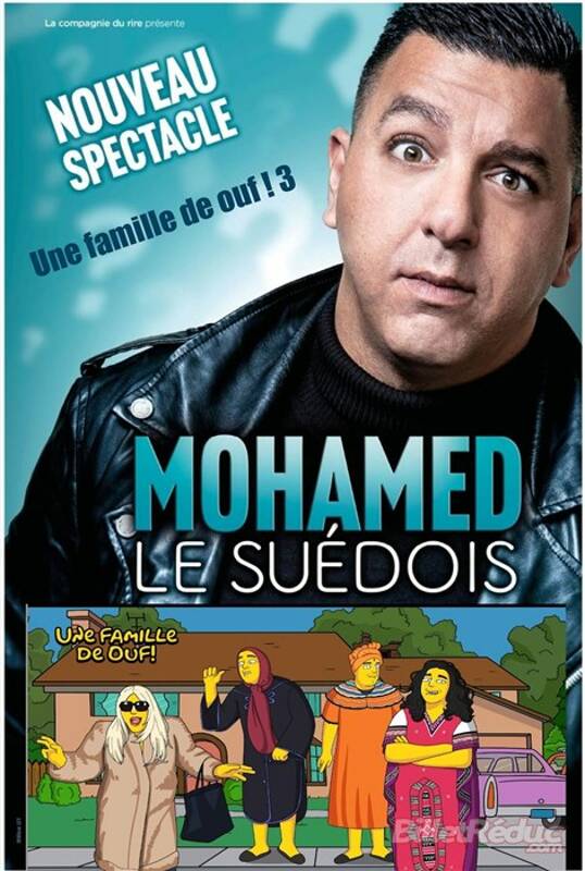 Mohamed le Suédois dans Une famille de Ouf 3