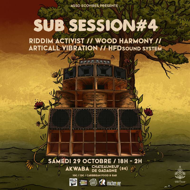 SUB SESSION #4 RIDDIM ACTIVIST / WOOD HARMONY / ARTICALL VIBRATION / HFD SOUND