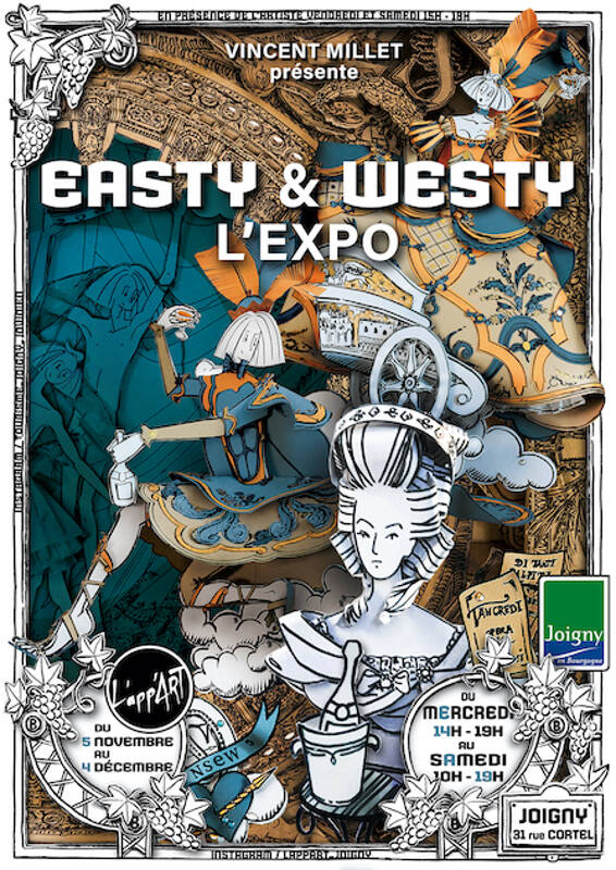 EASTY & WESTY EXPOSE A L'APP'ART