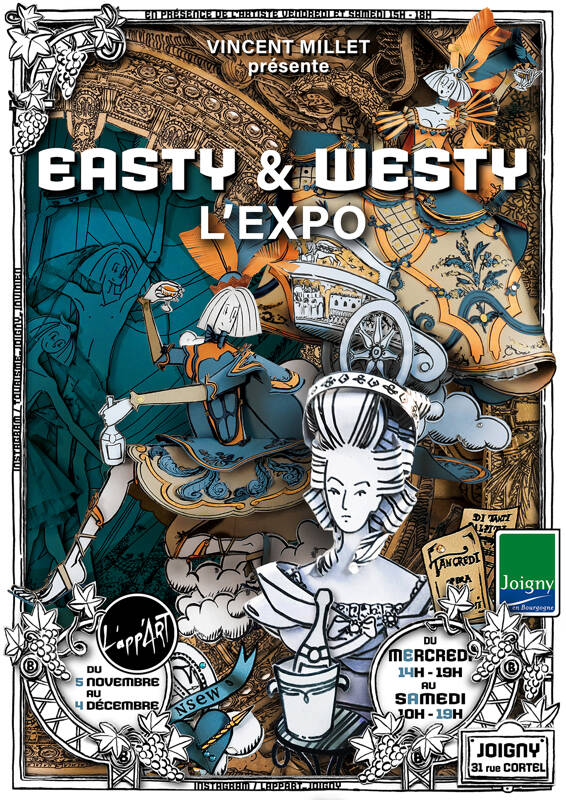 EASTY & WESTY EXPOSE À L'APP'ART