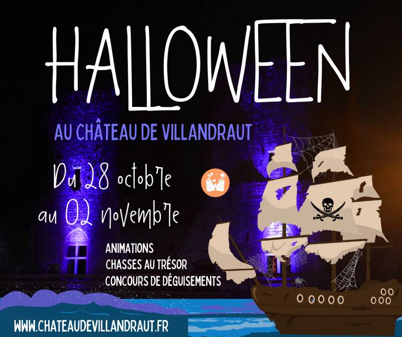 Halloween au château de Villandraut