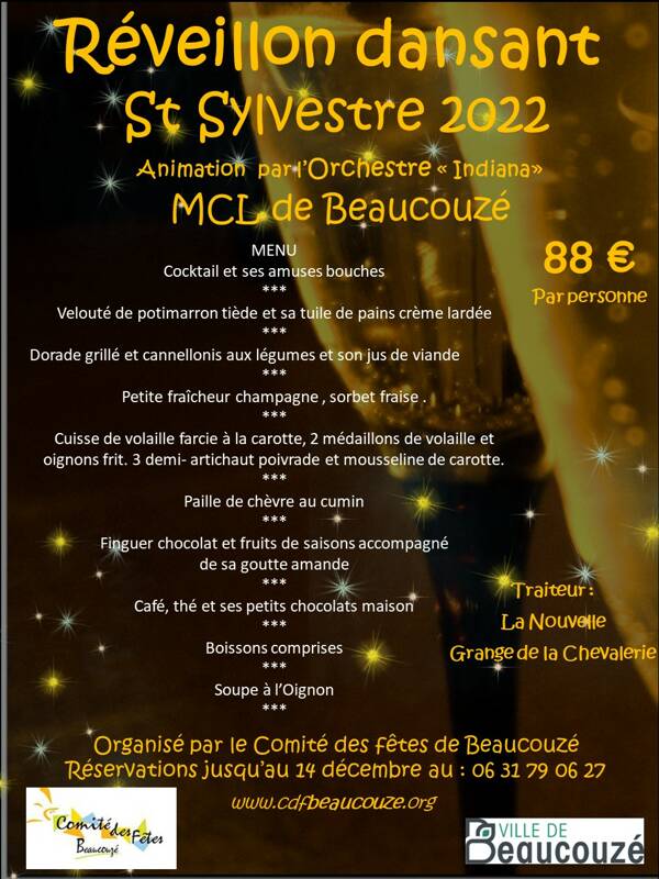 Réveillon de la St Sylvestre