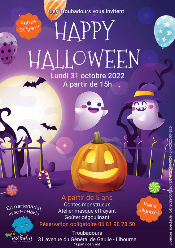 Happy halloween enfant