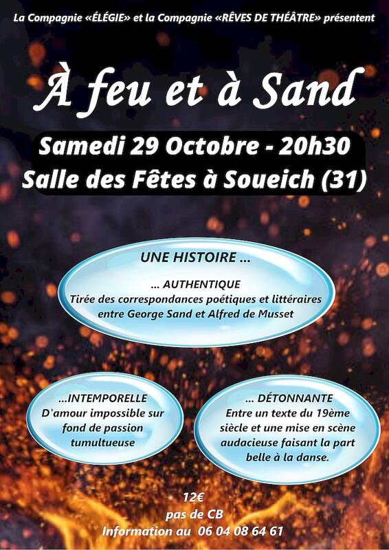 A feu et à Sand