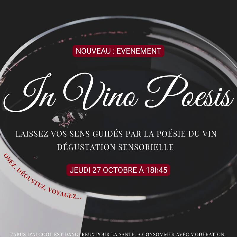 IN VINO POESIS- Dégustation sensorielle