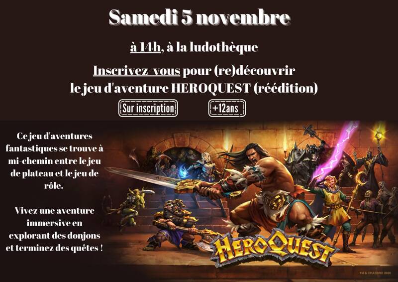 Animation-jeu HEROQUEST