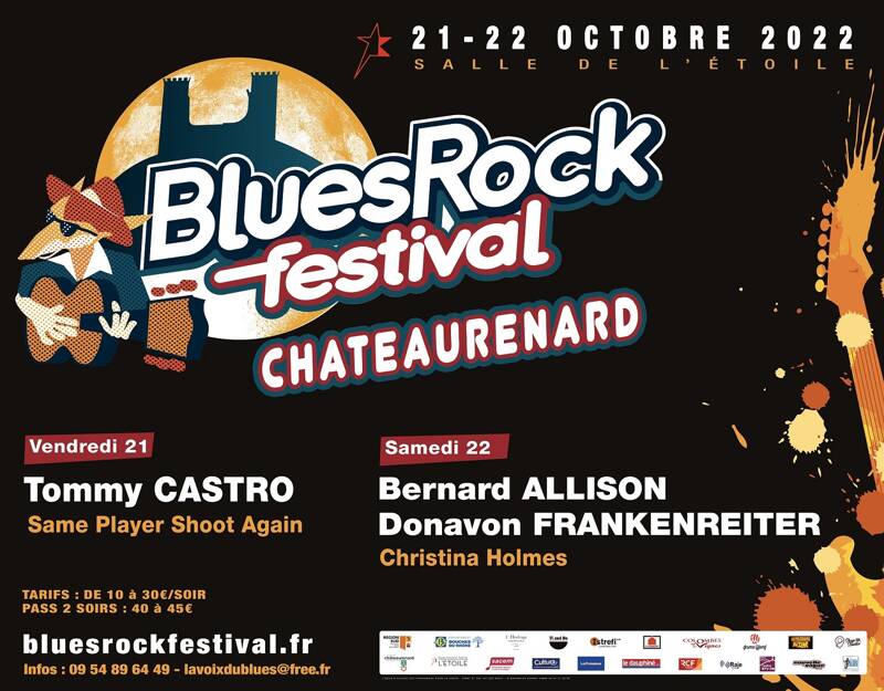 BLUES ROCK FESTIVAL CHÂTEAURENARD 2022