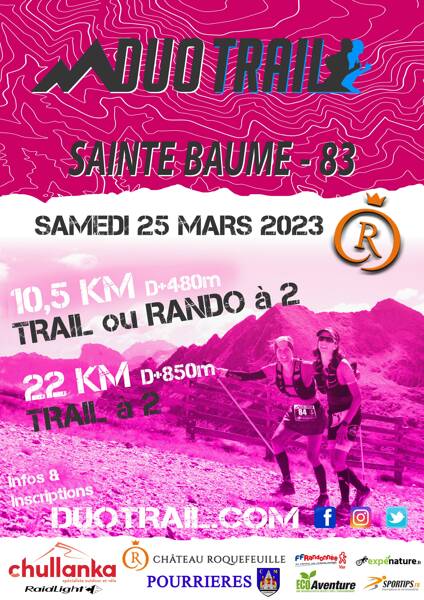 DUO TRAIL® SAINTE BAUME | POURRIERES