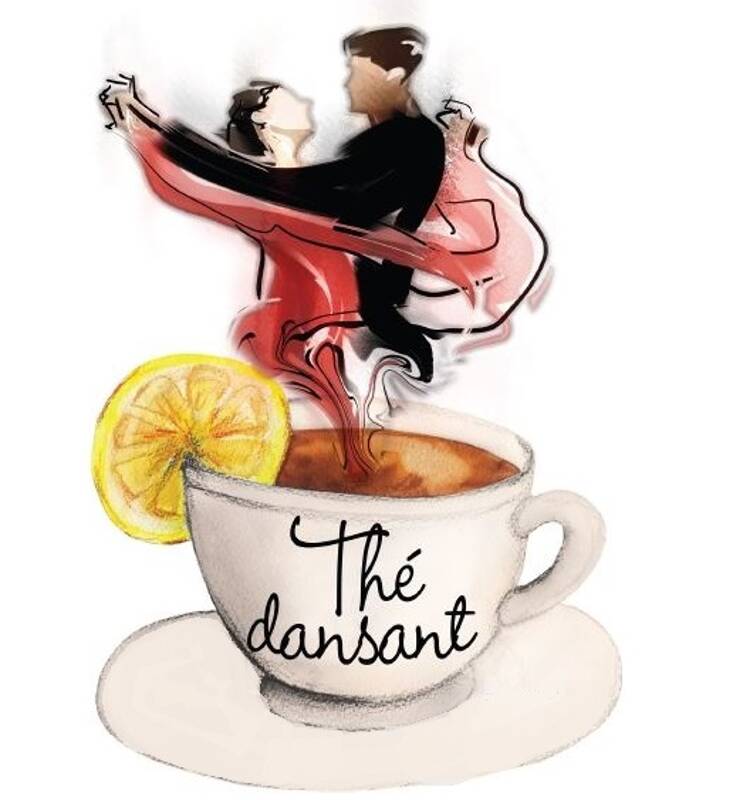 Thé dansant, orchestre Cézanéla