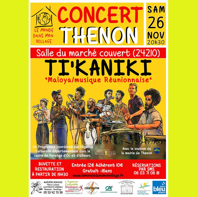 Ti'kaniki - Maloya/musique Réunionnaise - Thenon