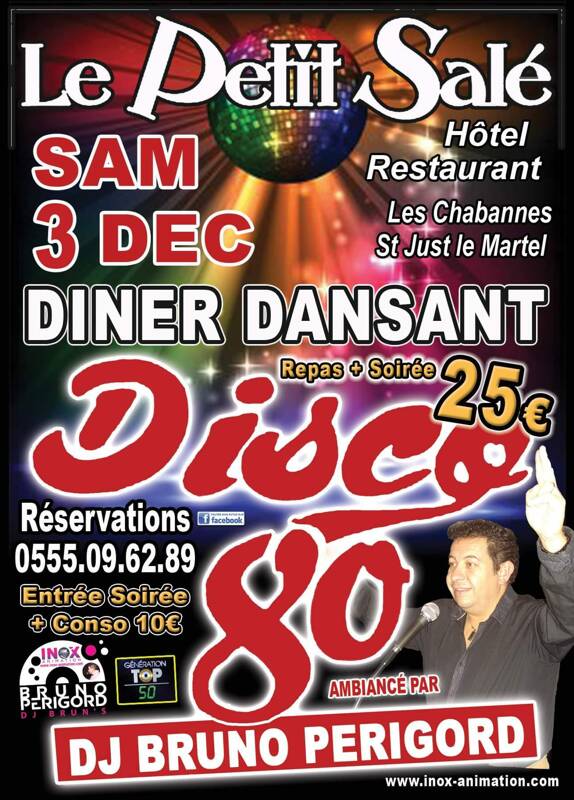 Soirée Disco et 80's