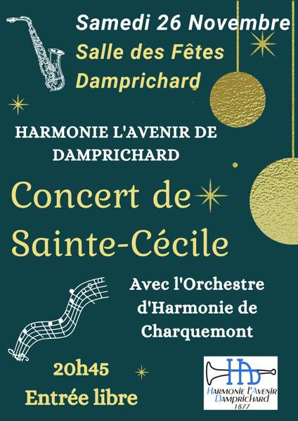 Concert de l'Harmonie l'Avenir de Damprichard