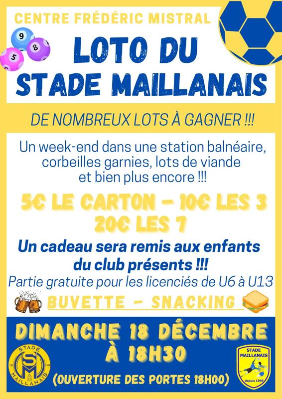 Loto du Stade Maillanais
