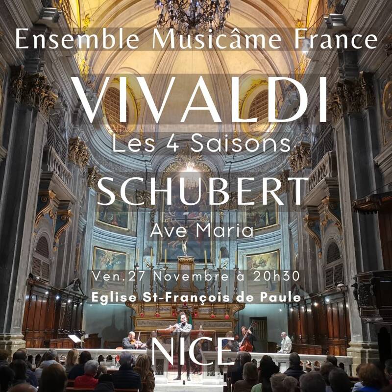 Concert de l'Avent: Les 4 Saisons de Vivaldi & Ave Maria de Schubert