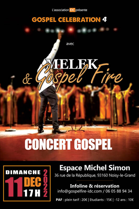 Gospel Celebration #4 avec Melek and Gospel Fire