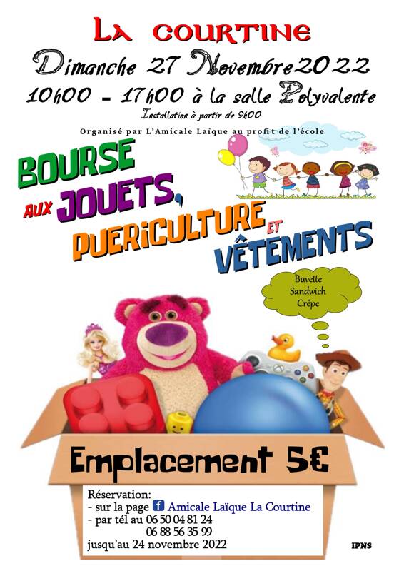 Bourse aux jouets