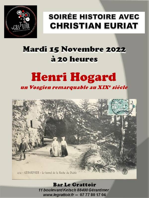 Henri Hogard, un Vosgien remarquable au XIXe siècle