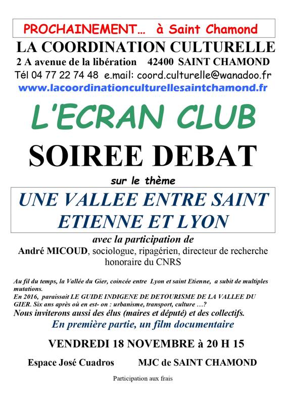 Une vallée entre Saint-Etienne et Lyon