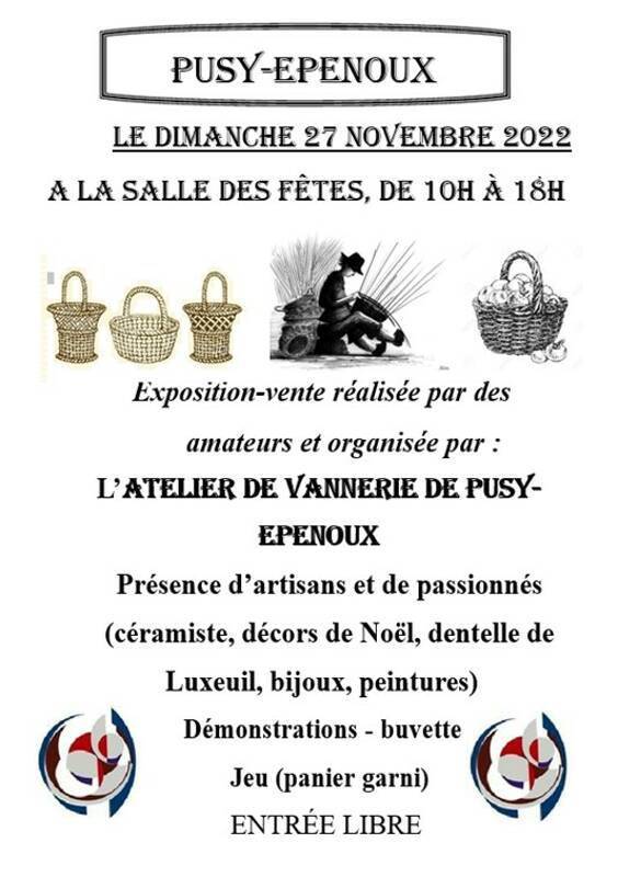 Exposition vente de vannerie d=et d'artisanat