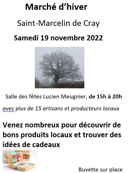 Marché d’hiver - Saint-Marcelin de Cray