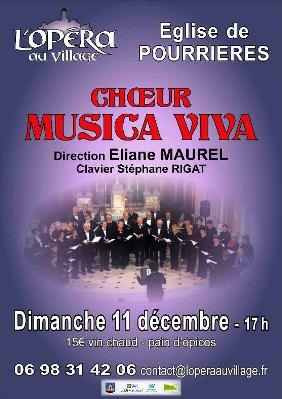 CONCERT CHOEUR MUSICA VIVA DE CABRIES-CALAS