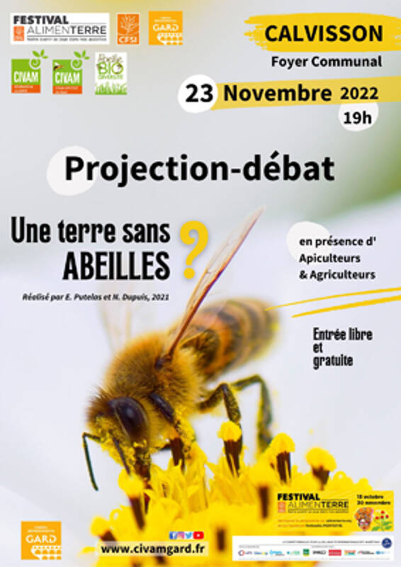 Projection-débat du film «Une terre sans abeilles ?»