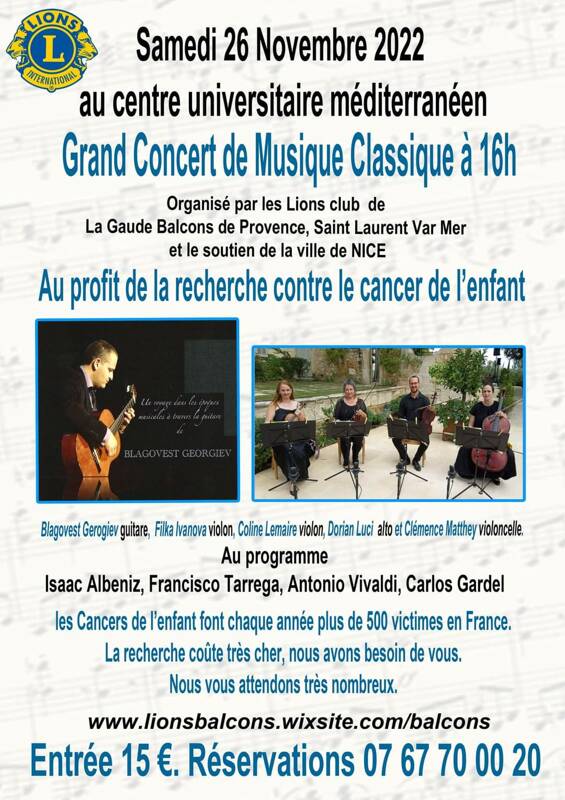 Grand concert de musique classique