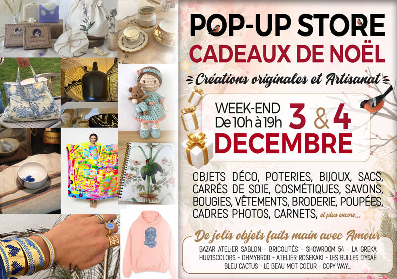 POP-UP STORE SPECIAL CADEAUX DE NOEL