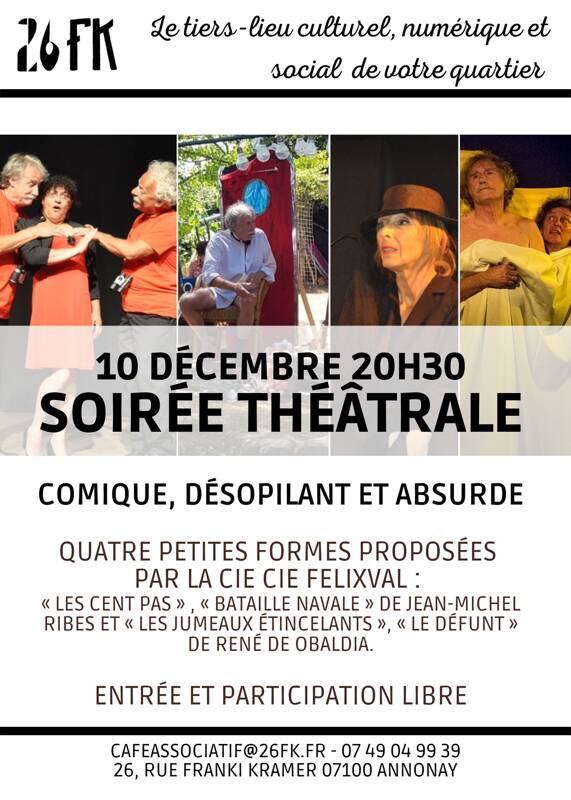 Soirée théâtrale