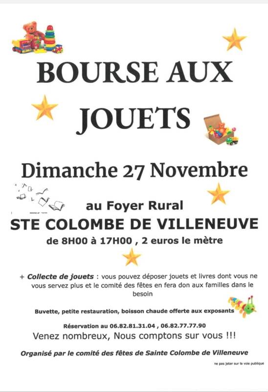 BOURSE AUX JOUETS