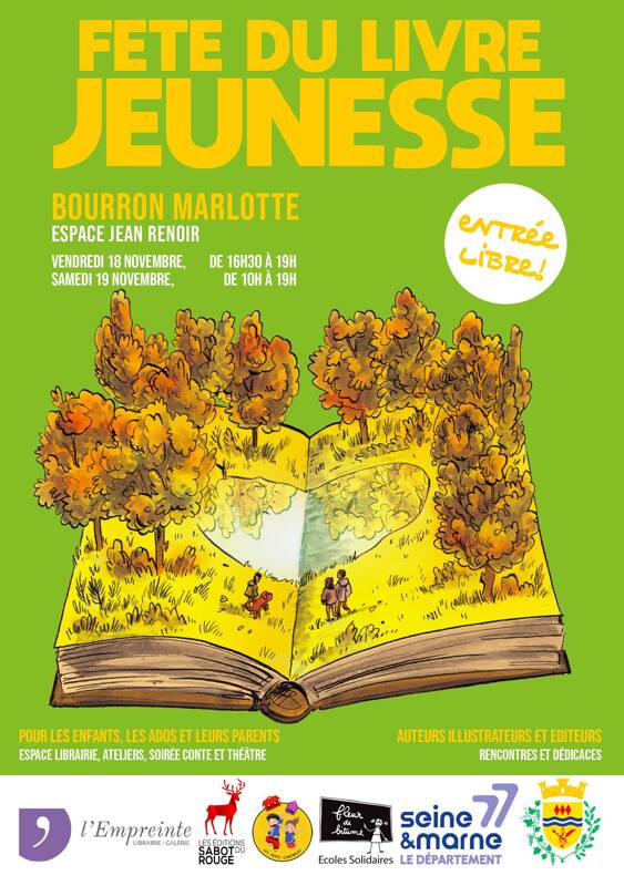 Fête du livre jeunesse à Bourron-Marlotte