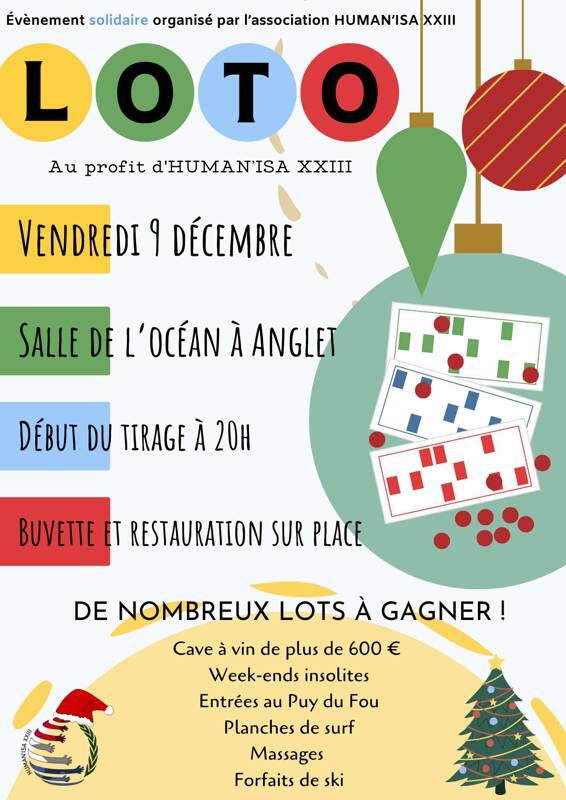 LOTO SOLIDAIRE - ASSOCIATION HUMAN'ISA 23