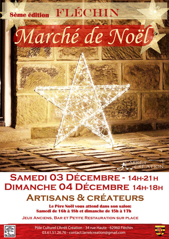 Marché de Noël - L'Arrêt Création