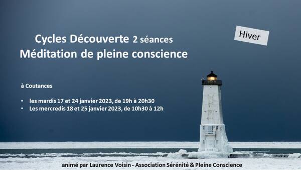 Ateliers découverte Méditation de pleine conscience