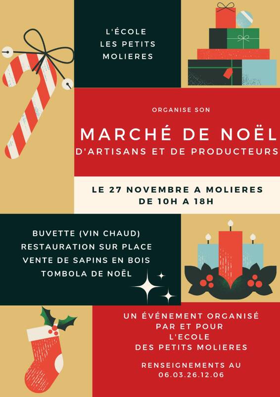 Marché de Noël à Molières