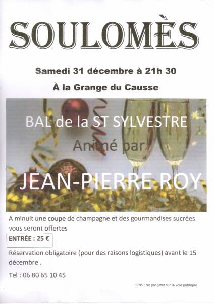 bal de la ST SYLVESTRE