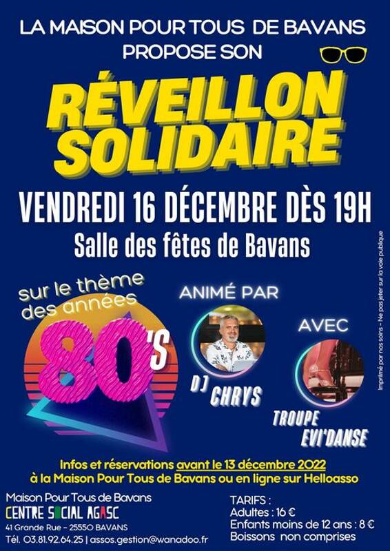 Réveillon Solidaire