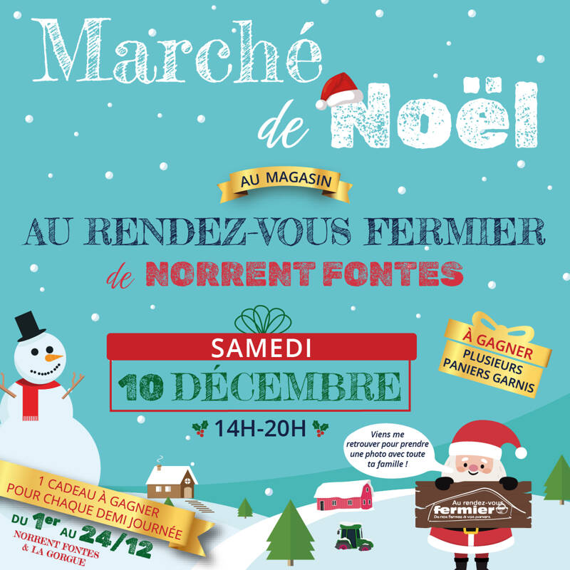 Marché de Noël au Rendez-vous fermier