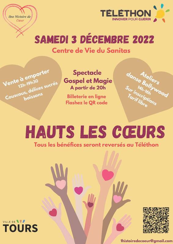 TELETHON : HAUT LES COEURS