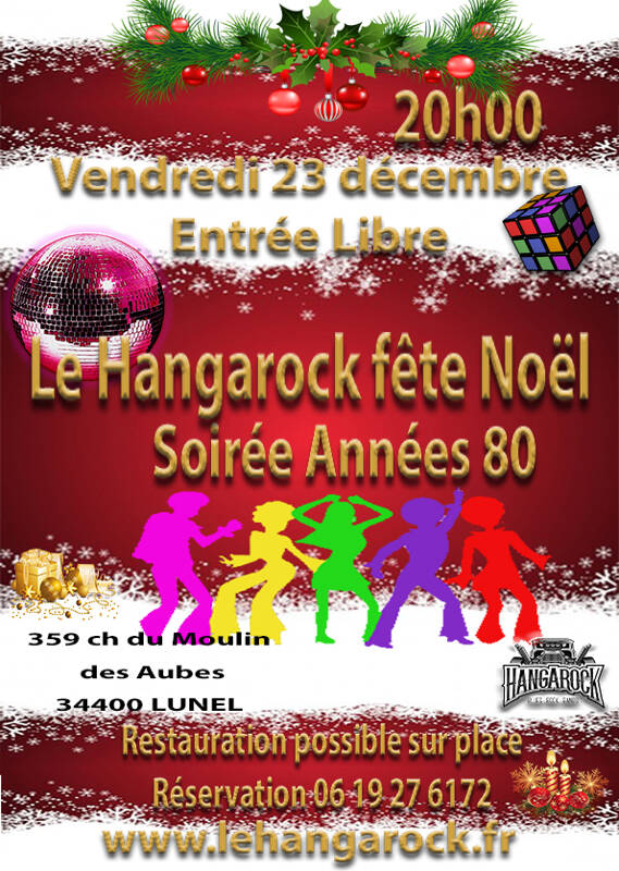 Le Hangarock fête le Père Noël