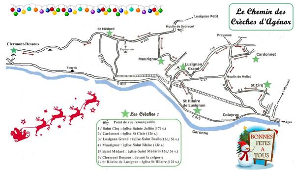 Chemin des Crèches d'Agénor 2022