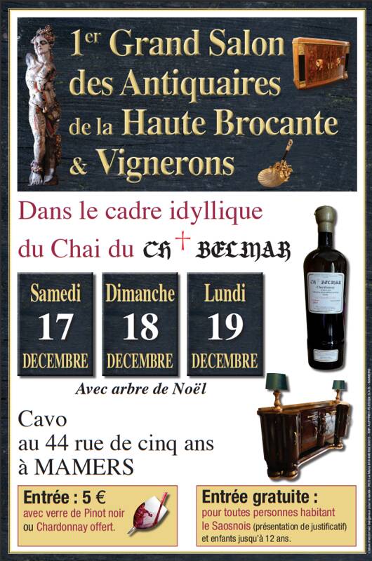 1er grand salon des Antiquaires & Vignerons